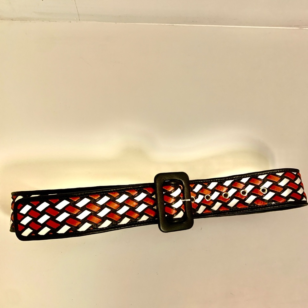 Givenchy Red and Black Womens Belt - Picture 4 of 6